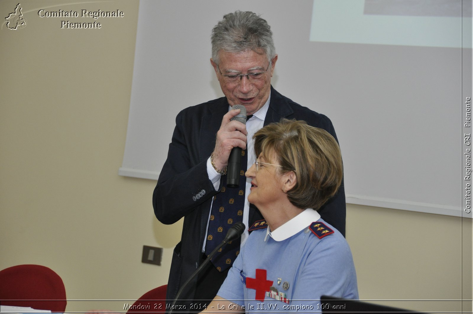 Mondov 23 Marzo 2014 - La Cri e le II.VV: compiono 100 anni - Comitato Regionale del Piemonte