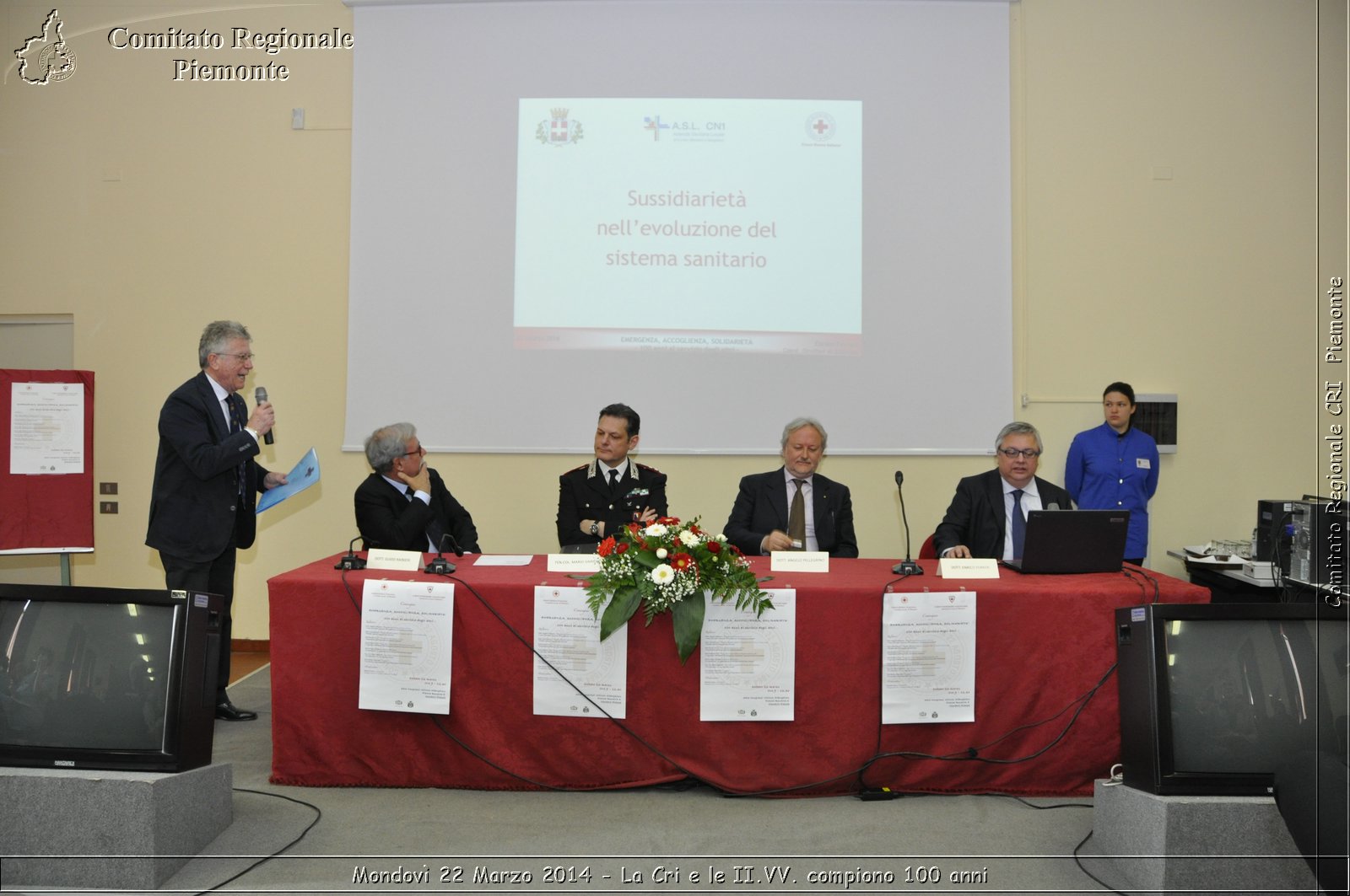 Mondov 23 Marzo 2014 - La Cri e le II.VV: compiono 100 anni - Comitato Regionale del Piemonte