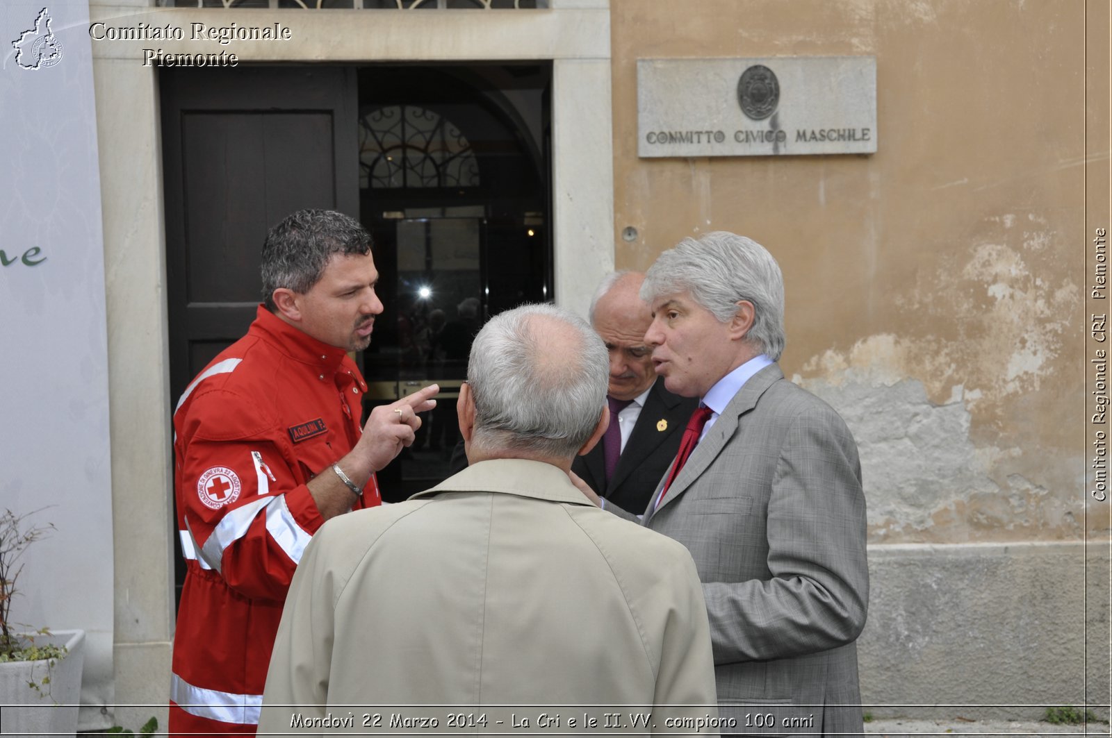 Mondov 23 Marzo 2014 - La Cri e le II.VV: compiono 100 anni - Comitato Regionale del Piemonte