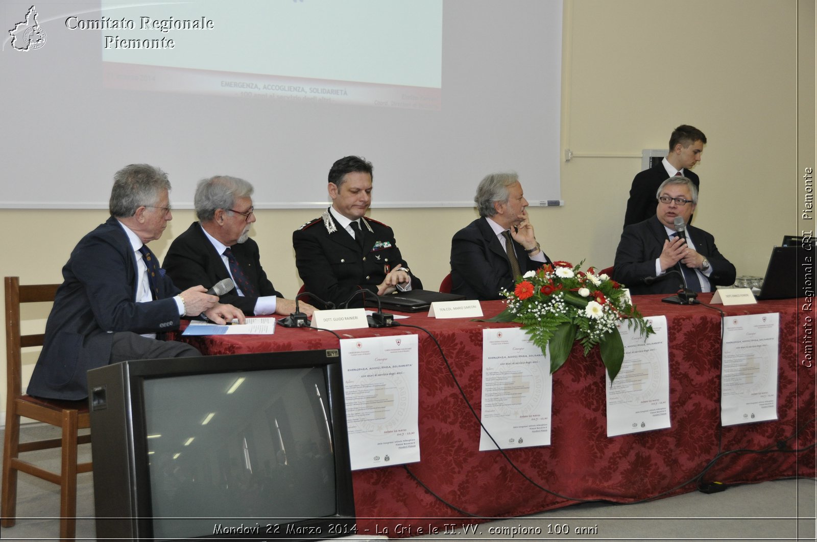 Mondov 23 Marzo 2014 - La Cri e le II.VV: compiono 100 anni - Comitato Regionale del Piemonte