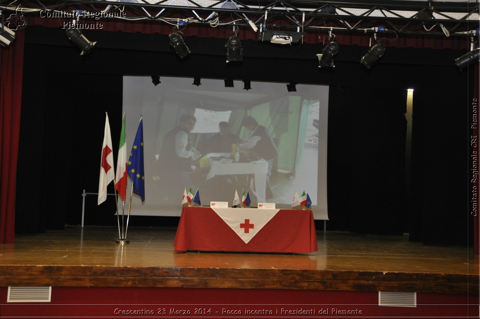 Crescentino 23 Marzo 2014 - Rocca incontra i Presidenti del Piemonte - Comitato Regionale del Piemonte