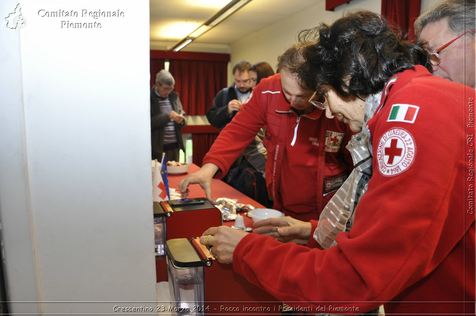 Crescentino 23 Marzo 2014 - Rocca incontra i Presidenti del Piemonte - Comitato Regionale del Piemonte