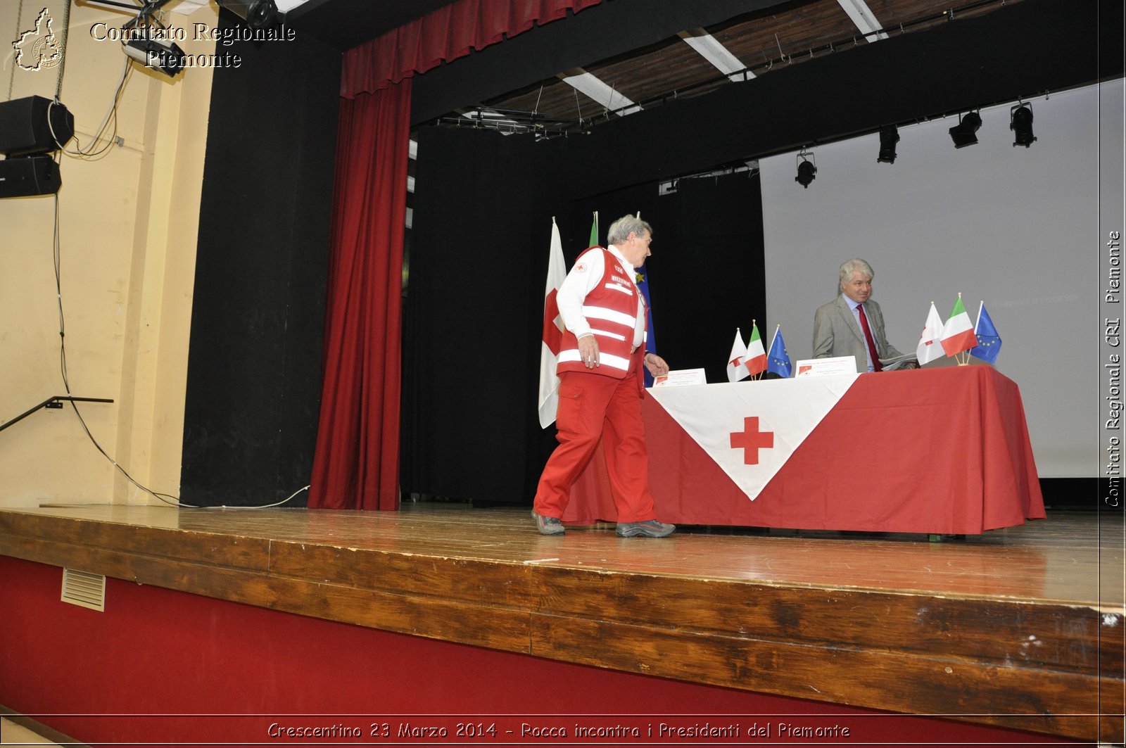 Crescentino 23 Marzo 2014 - Rocca incontra i Presidenti del Piemonte - Comitato Regionale del Piemonte