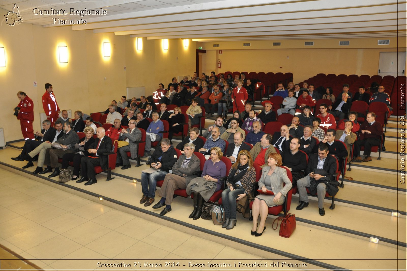 Crescentino 23 Marzo 2014 - Rocca incontra i Presidenti del Piemonte - Comitato Regionale del Piemonte