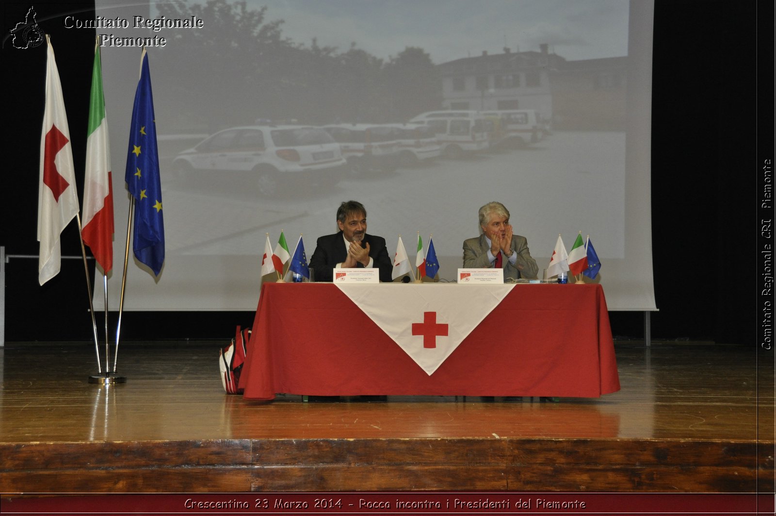 Crescentino 23 Marzo 2014 - Rocca incontra i Presidenti del Piemonte - Comitato Regionale del Piemonte