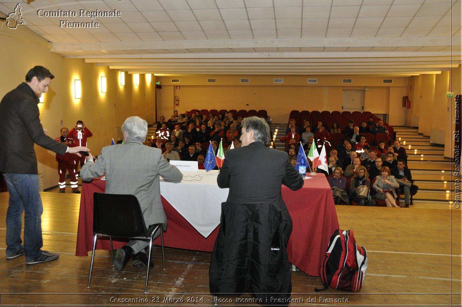 Crescentino 23 Marzo 2014 - Rocca incontra i Presidenti del Piemonte - Comitato Regionale del Piemonte