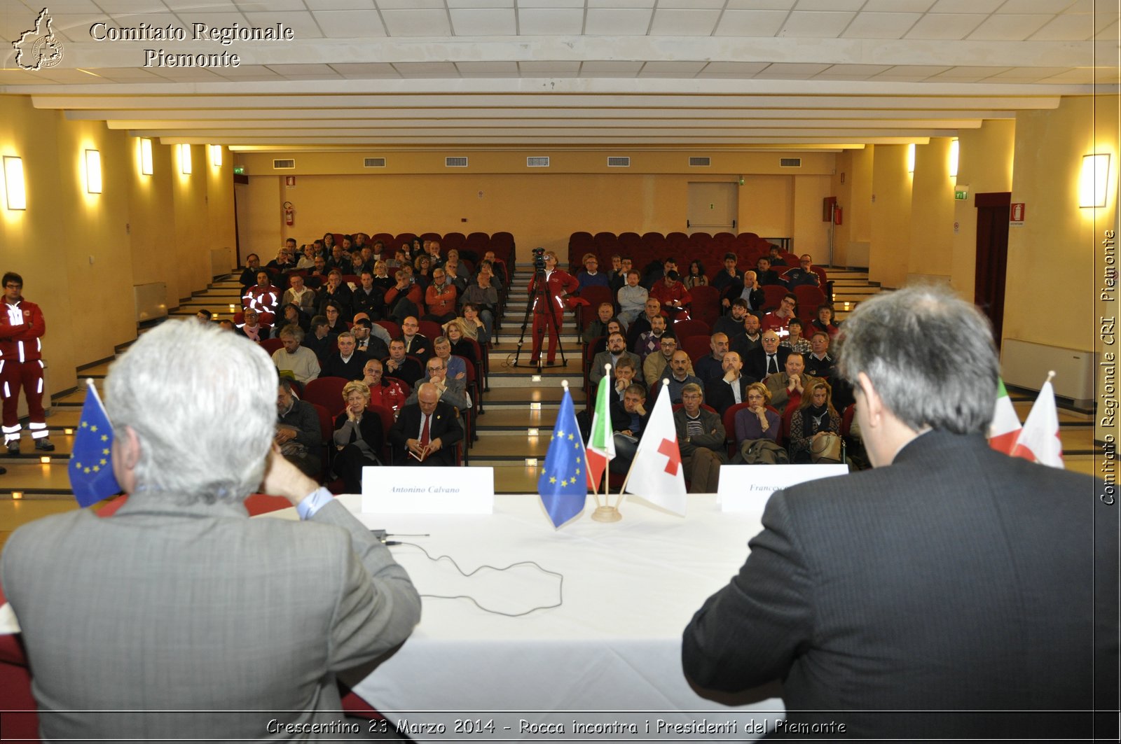 Crescentino 23 Marzo 2014 - Rocca incontra i Presidenti del Piemonte - Comitato Regionale del Piemonte