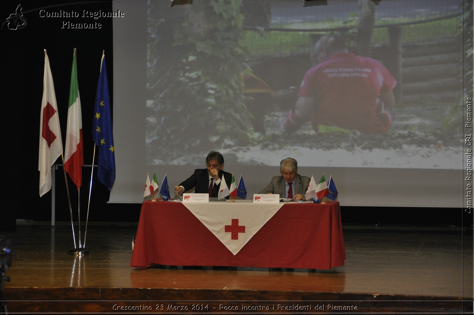 Crescentino 23 Marzo 2014 - Rocca incontra i Presidenti del Piemonte - Comitato Regionale del Piemonte