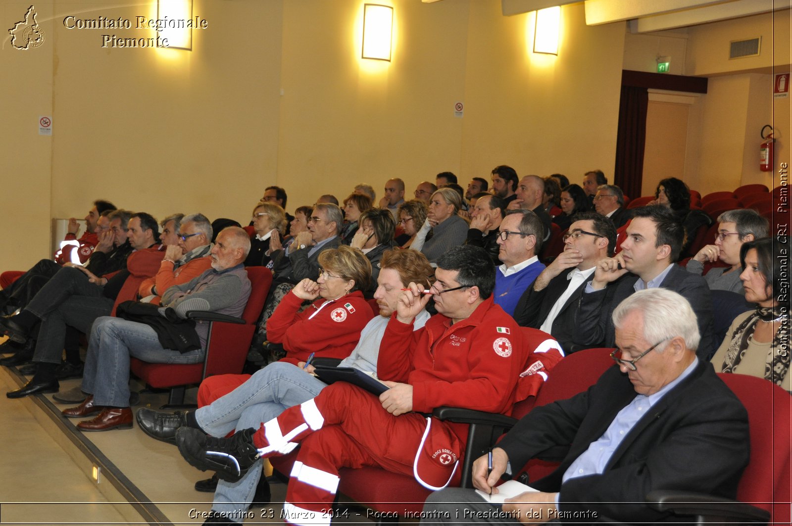 Crescentino 23 Marzo 2014 - Rocca incontra i Presidenti del Piemonte - Comitato Regionale del Piemonte