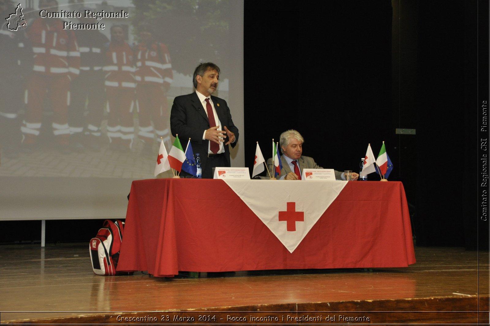 Crescentino 23 Marzo 2014 - Rocca incontra i Presidenti del Piemonte - Comitato Regionale del Piemonte