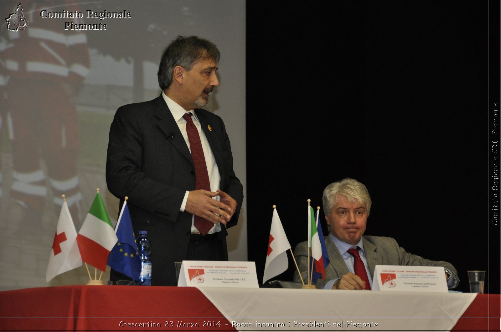 Crescentino 23 Marzo 2014 - Rocca incontra i Presidenti del Piemonte - Comitato Regionale del Piemonte