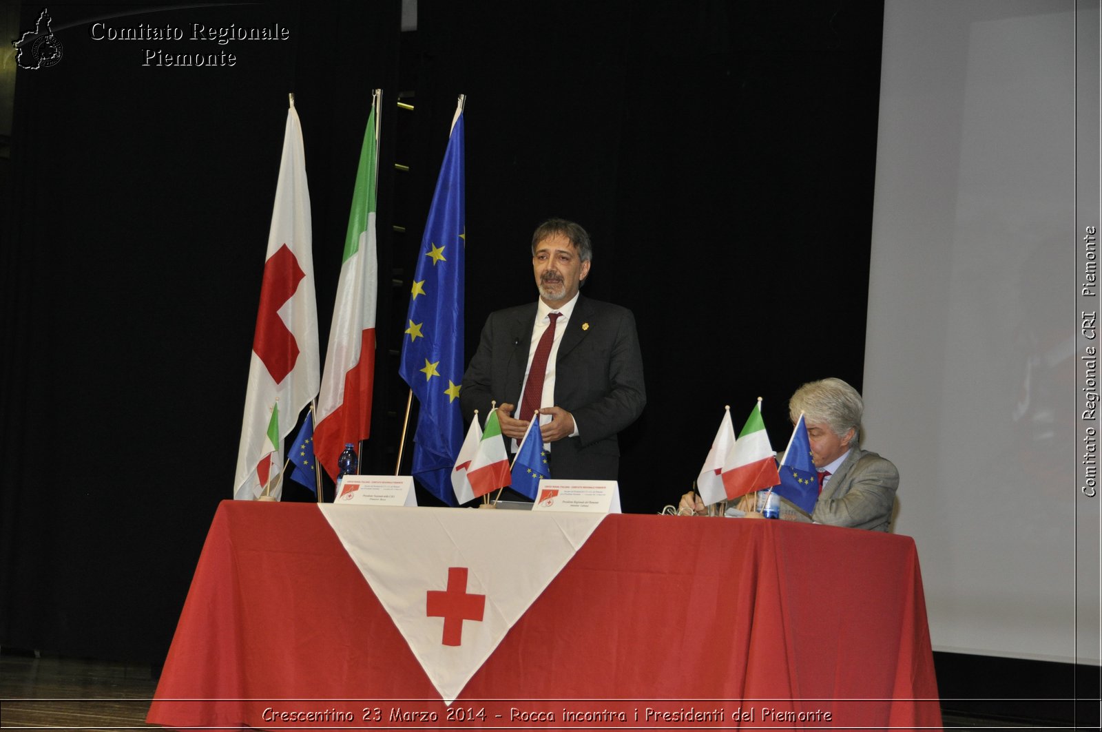 Crescentino 23 Marzo 2014 - Rocca incontra i Presidenti del Piemonte - Comitato Regionale del Piemonte