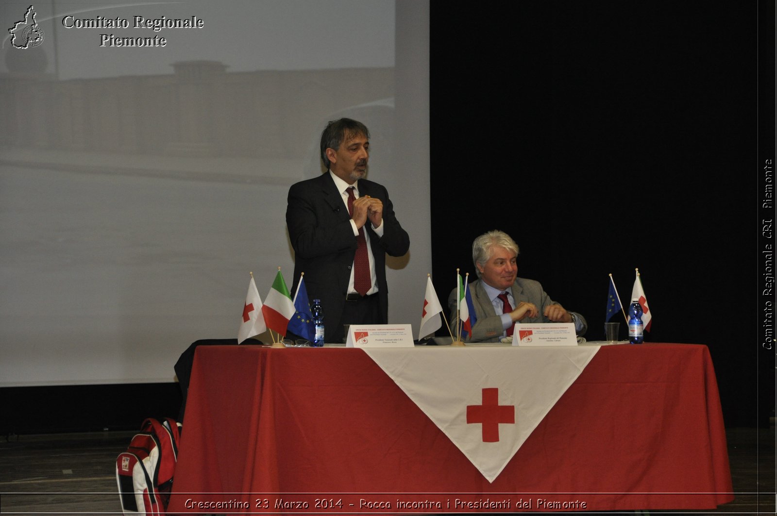 Crescentino 23 Marzo 2014 - Rocca incontra i Presidenti del Piemonte - Comitato Regionale del Piemonte