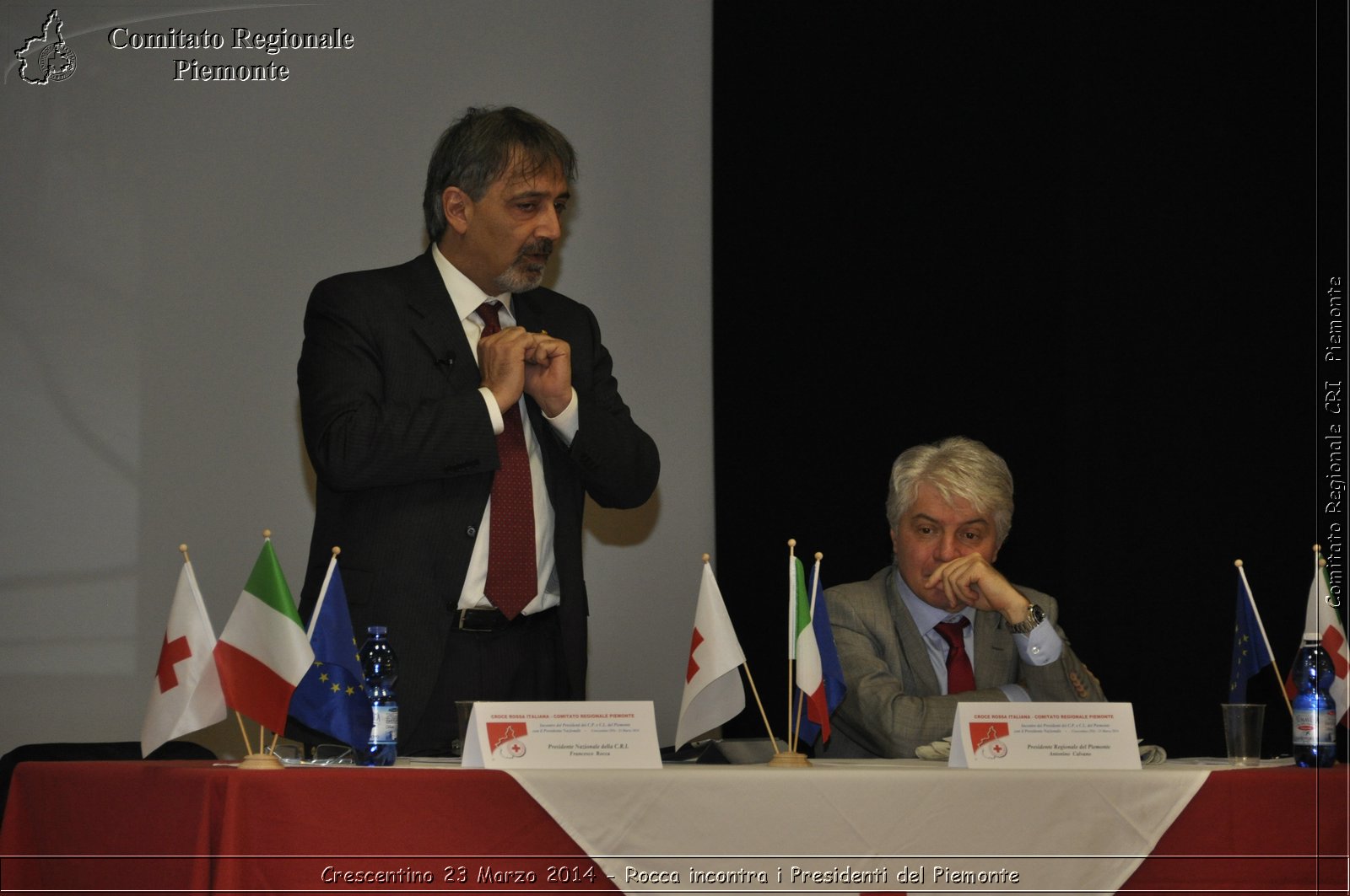 Crescentino 23 Marzo 2014 - Rocca incontra i Presidenti del Piemonte - Comitato Regionale del Piemonte