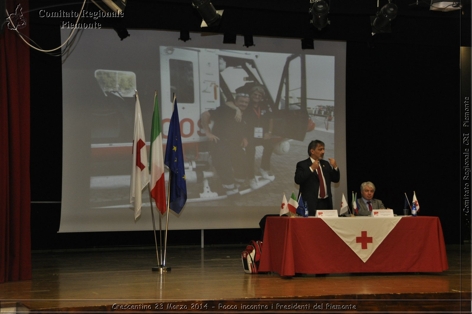 Crescentino 23 Marzo 2014 - Rocca incontra i Presidenti del Piemonte - Comitato Regionale del Piemonte