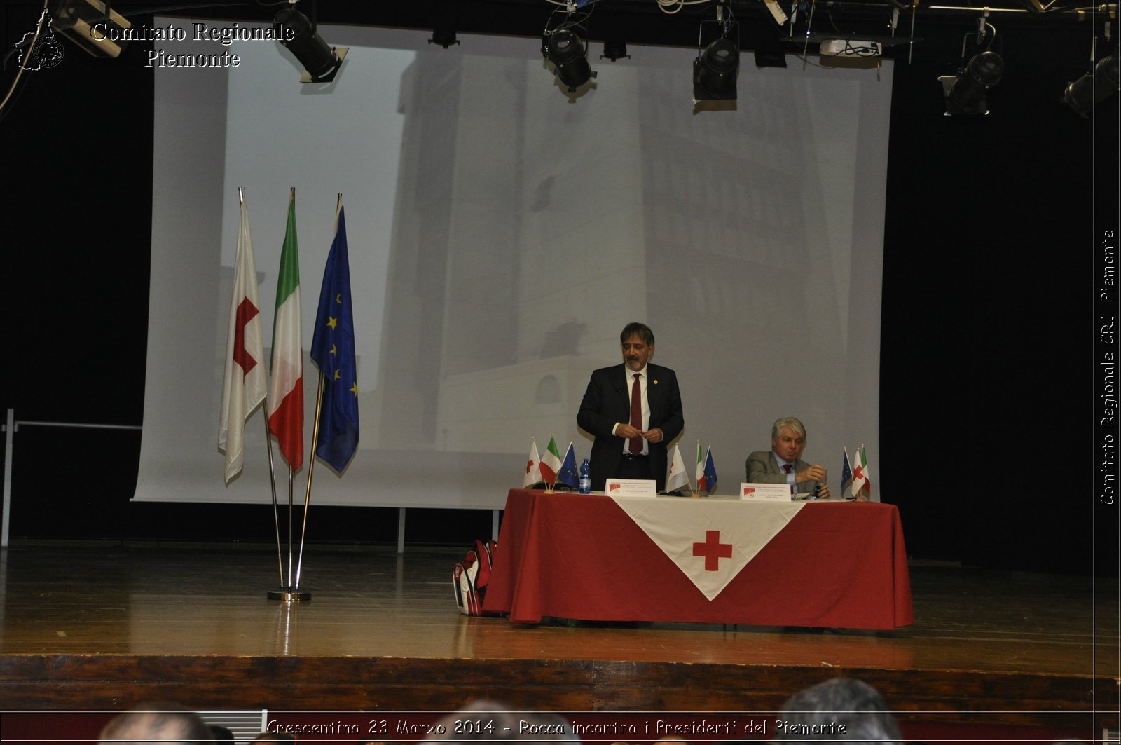 Crescentino 23 Marzo 2014 - Rocca incontra i Presidenti del Piemonte - Comitato Regionale del Piemonte