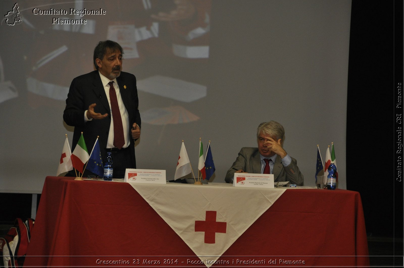 Crescentino 23 Marzo 2014 - Rocca incontra i Presidenti del Piemonte - Comitato Regionale del Piemonte