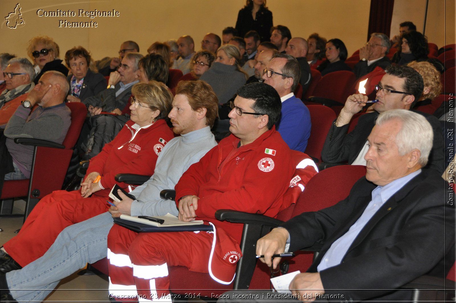 Crescentino 23 Marzo 2014 - Rocca incontra i Presidenti del Piemonte - Comitato Regionale del Piemonte