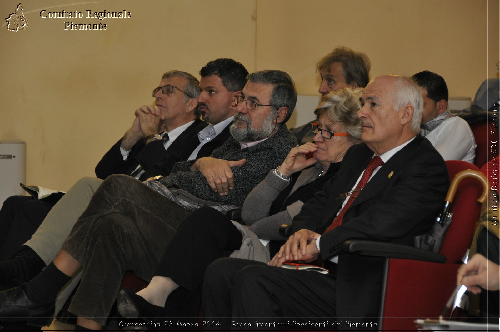 Crescentino 23 Marzo 2014 - Rocca incontra i Presidenti del Piemonte - Comitato Regionale del Piemonte