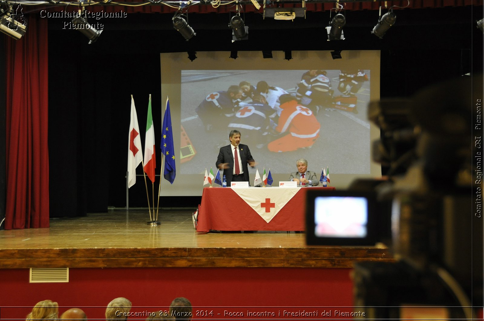 Crescentino 23 Marzo 2014 - Rocca incontra i Presidenti del Piemonte - Comitato Regionale del Piemonte