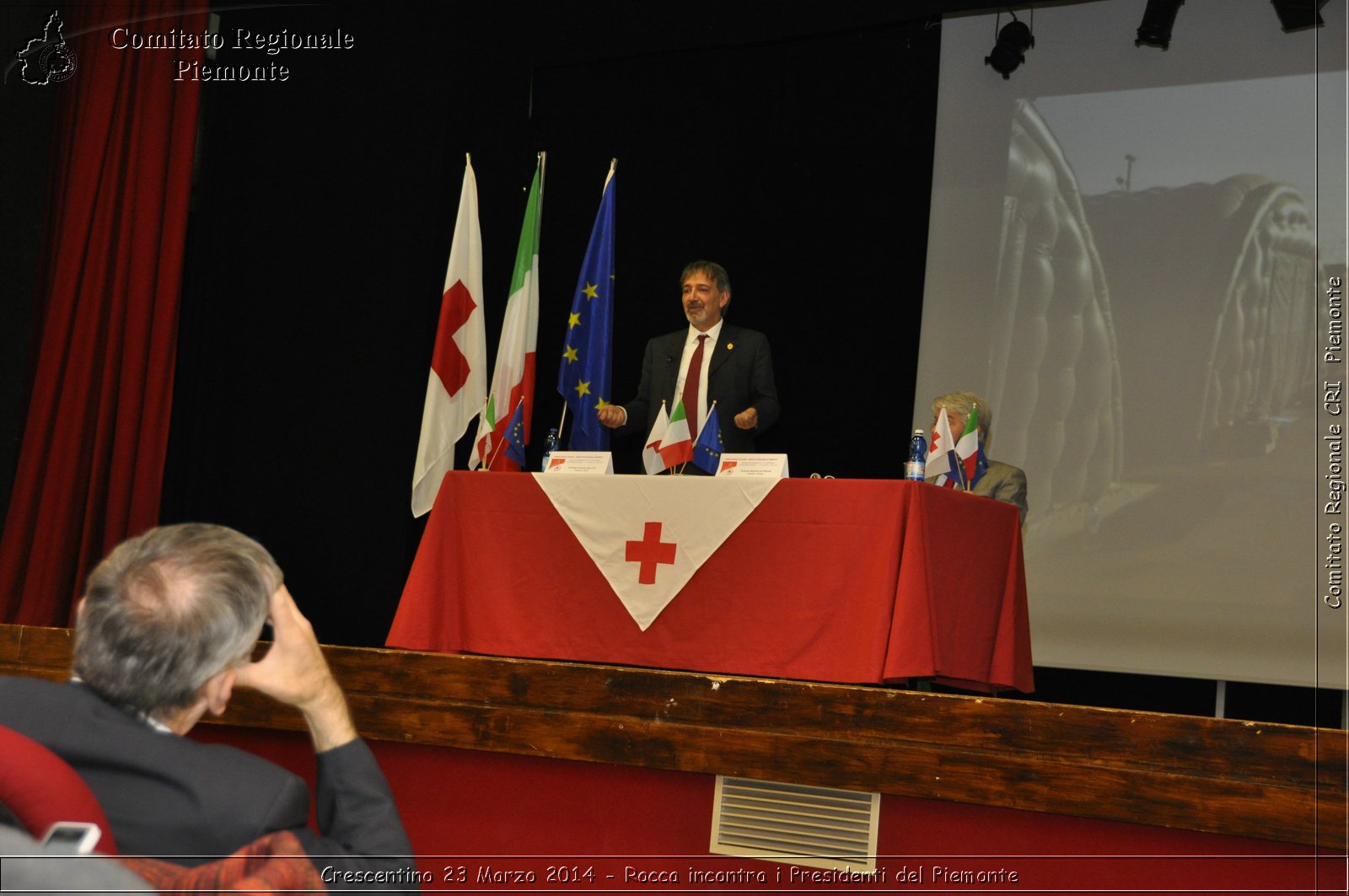 Crescentino 23 Marzo 2014 - Rocca incontra i Presidenti del Piemonte - Comitato Regionale del Piemonte