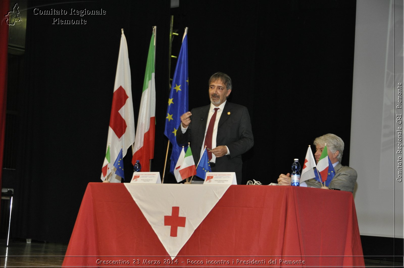 Crescentino 23 Marzo 2014 - Rocca incontra i Presidenti del Piemonte - Comitato Regionale del Piemonte