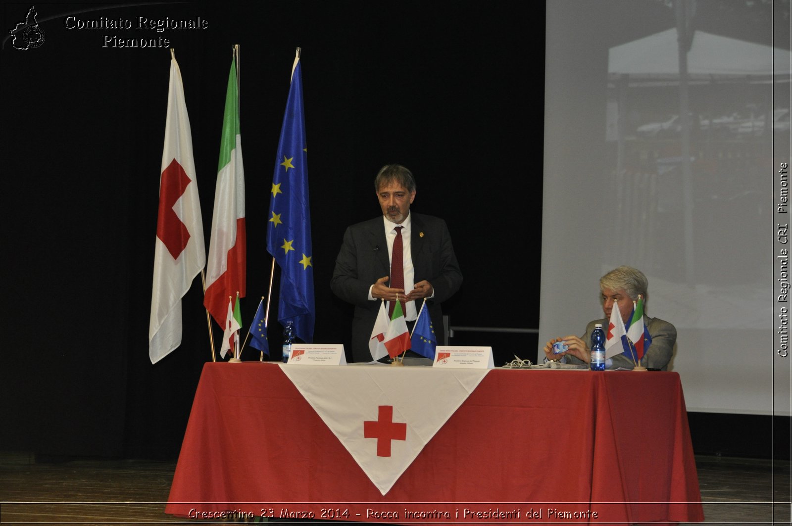 Crescentino 23 Marzo 2014 - Rocca incontra i Presidenti del Piemonte - Comitato Regionale del Piemonte