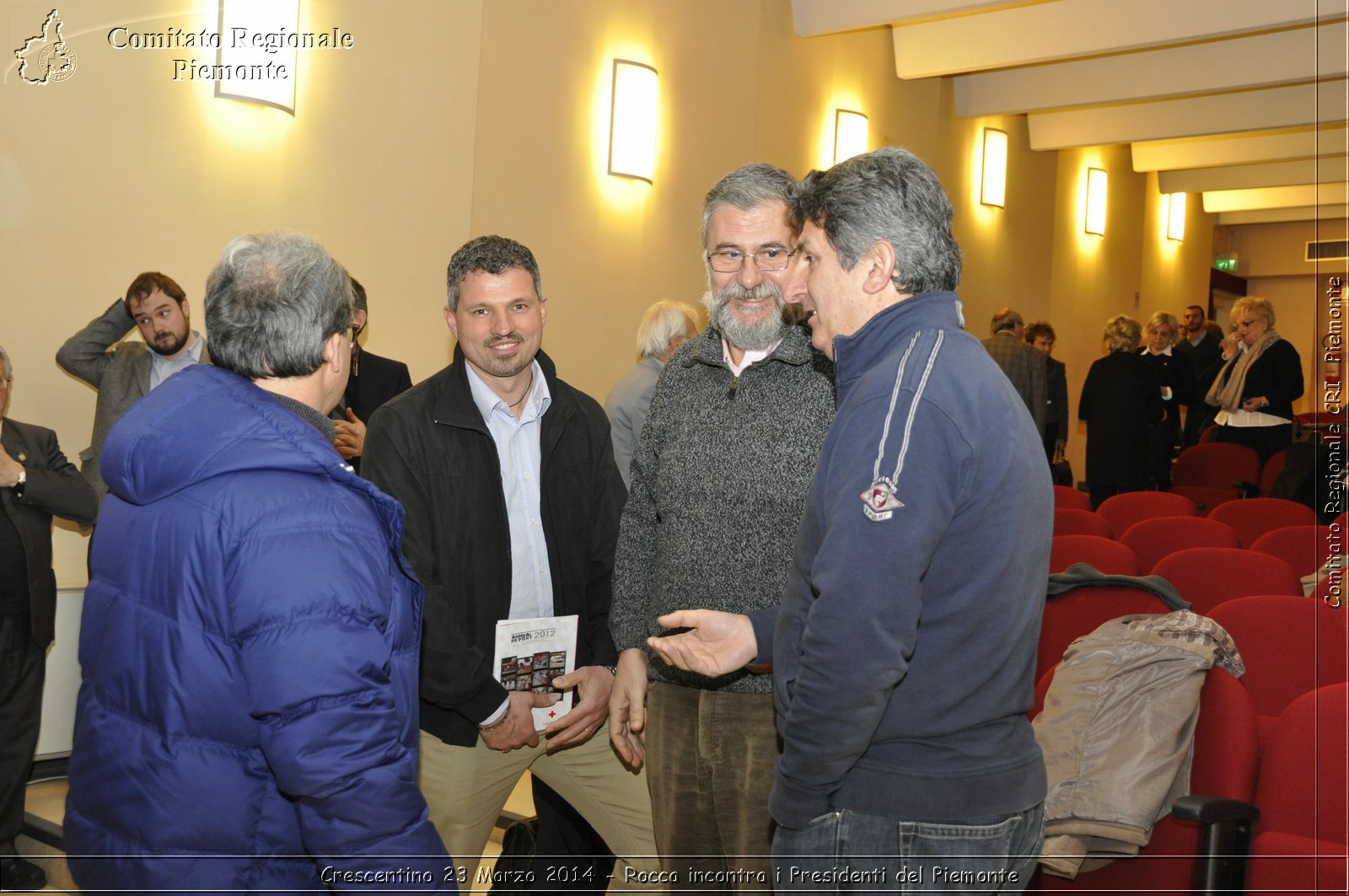 Crescentino 23 Marzo 2014 - Rocca incontra i Presidenti del Piemonte - Comitato Regionale del Piemonte