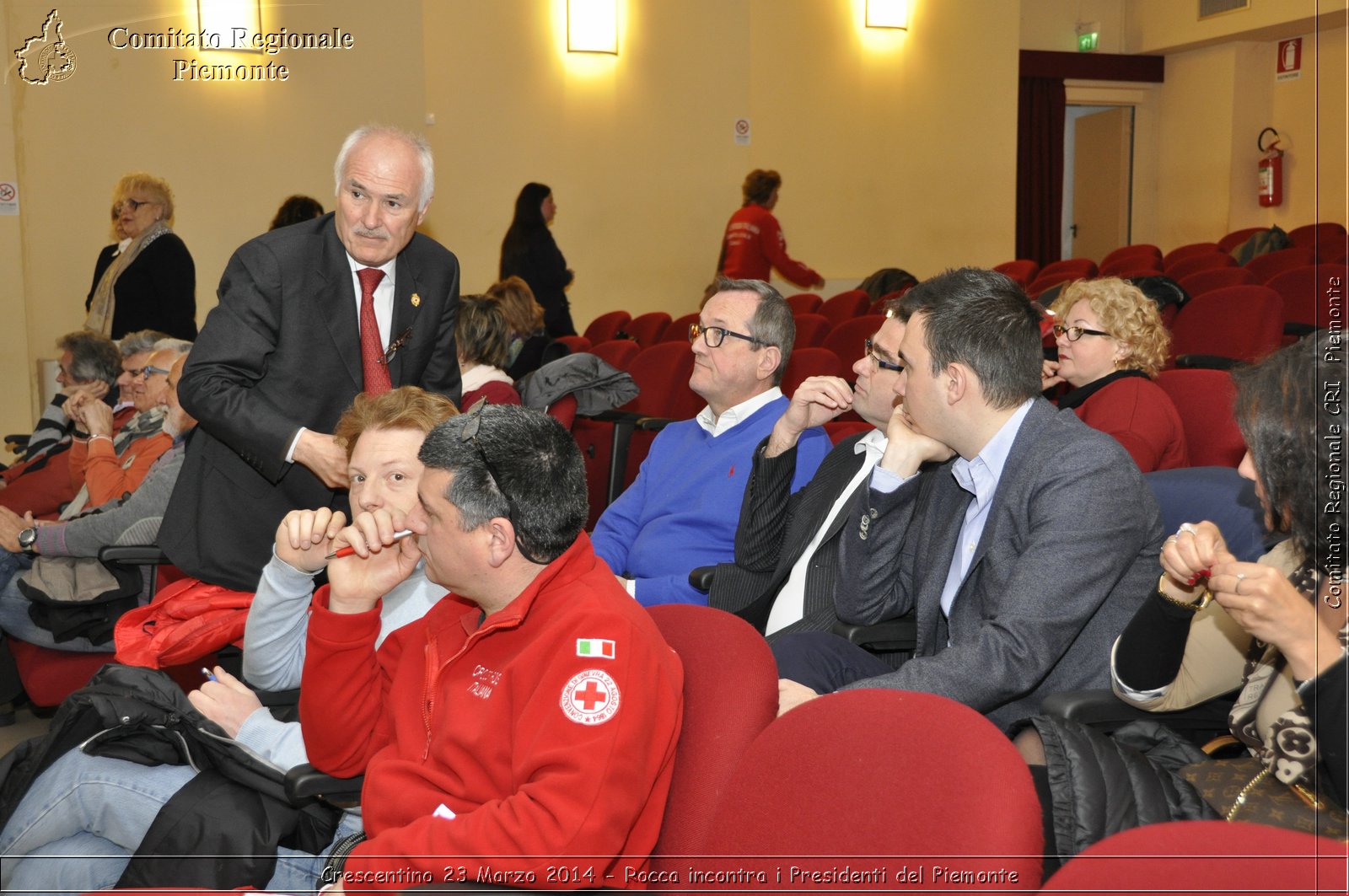 Crescentino 23 Marzo 2014 - Rocca incontra i Presidenti del Piemonte - Comitato Regionale del Piemonte