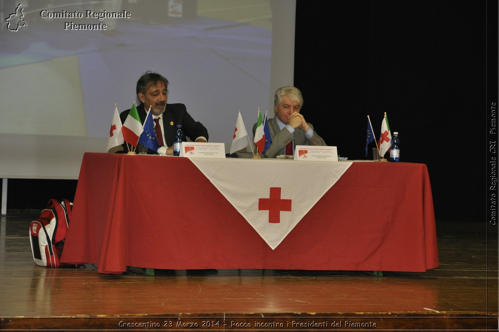 Crescentino 23 Marzo 2014 - Rocca incontra i Presidenti del Piemonte - Comitato Regionale del Piemonte