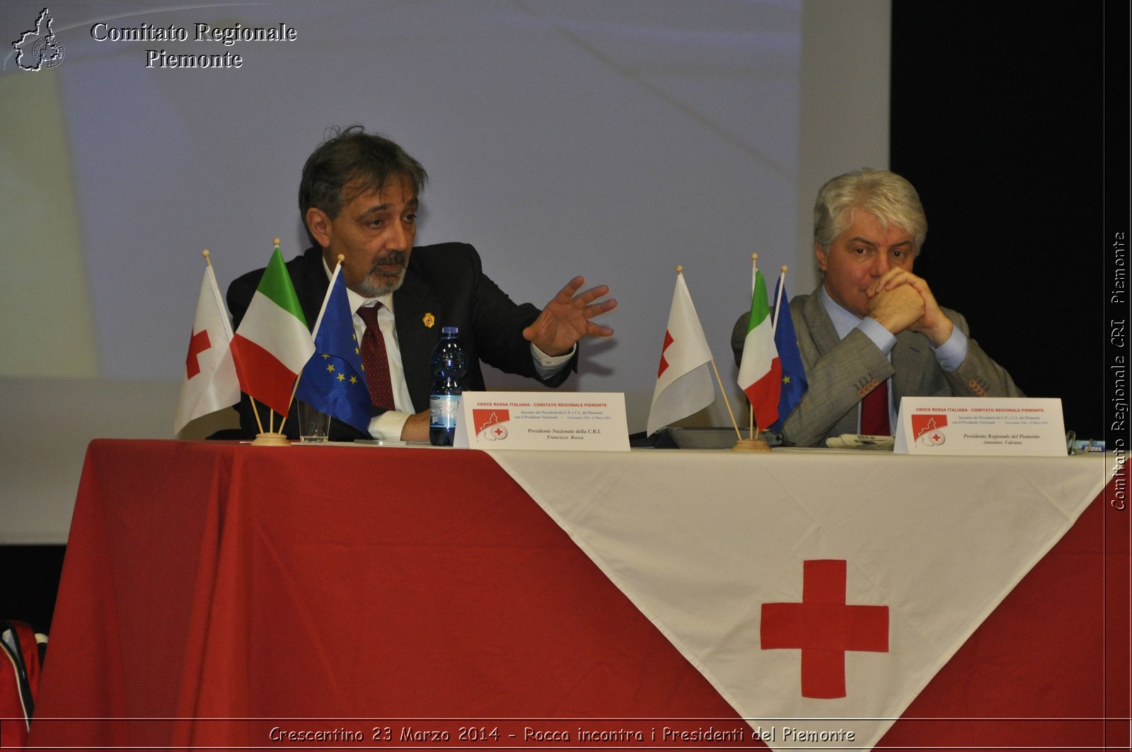 Crescentino 23 Marzo 2014 - Rocca incontra i Presidenti del Piemonte - Comitato Regionale del Piemonte