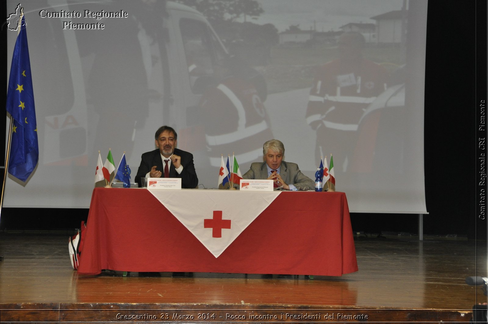 Crescentino 23 Marzo 2014 - Rocca incontra i Presidenti del Piemonte - Comitato Regionale del Piemonte