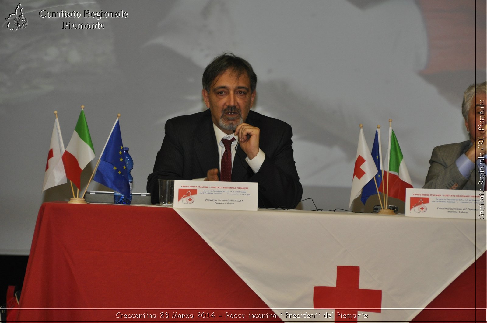 Crescentino 23 Marzo 2014 - Rocca incontra i Presidenti del Piemonte - Comitato Regionale del Piemonte