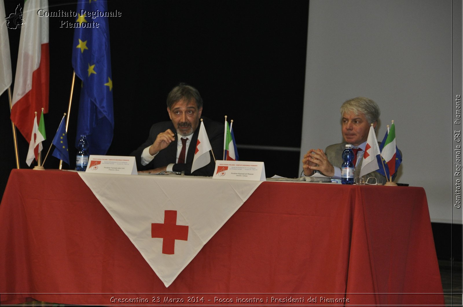 Crescentino 23 Marzo 2014 - Rocca incontra i Presidenti del Piemonte - Comitato Regionale del Piemonte