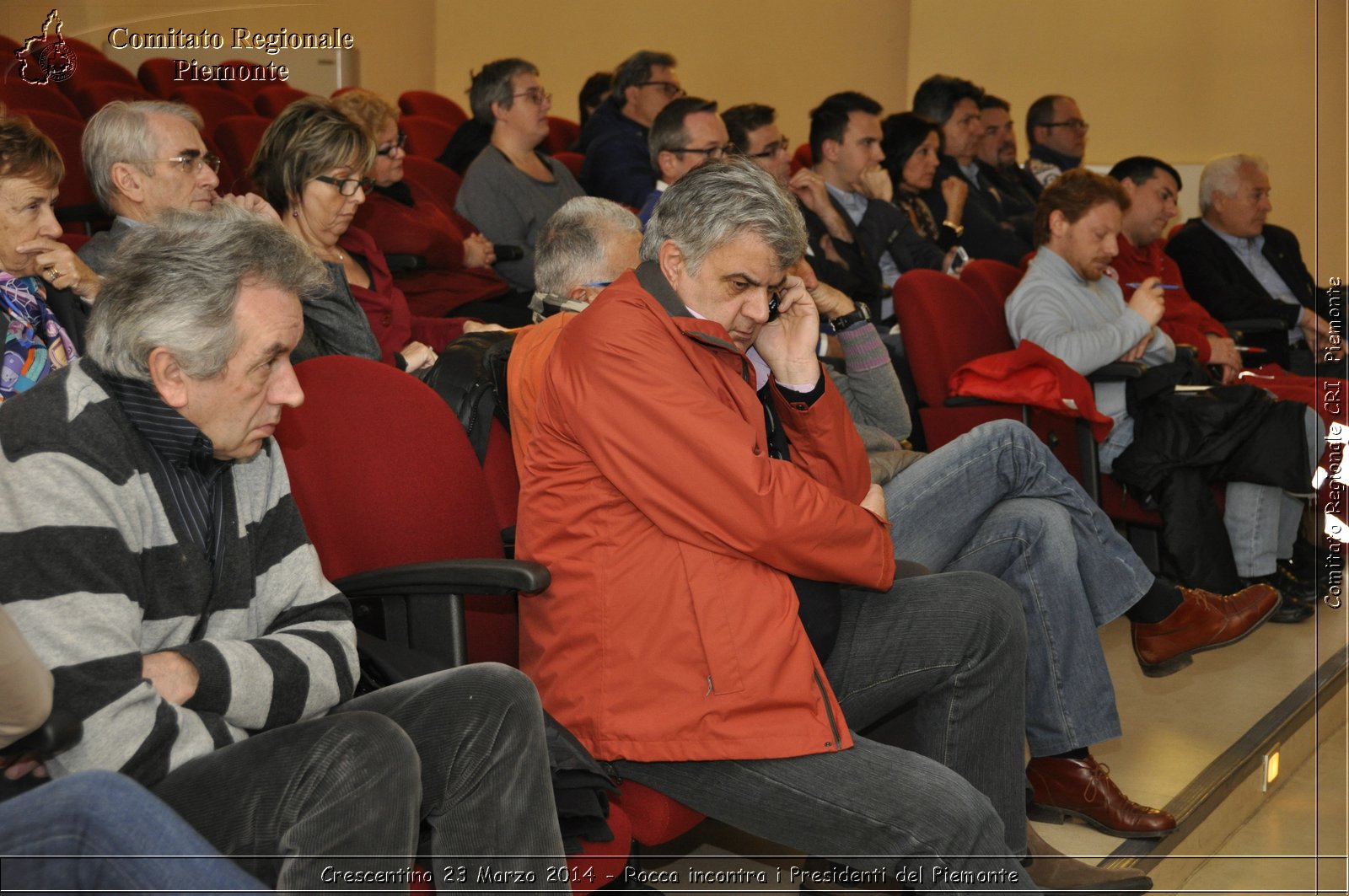 Crescentino 23 Marzo 2014 - Rocca incontra i Presidenti del Piemonte - Comitato Regionale del Piemonte