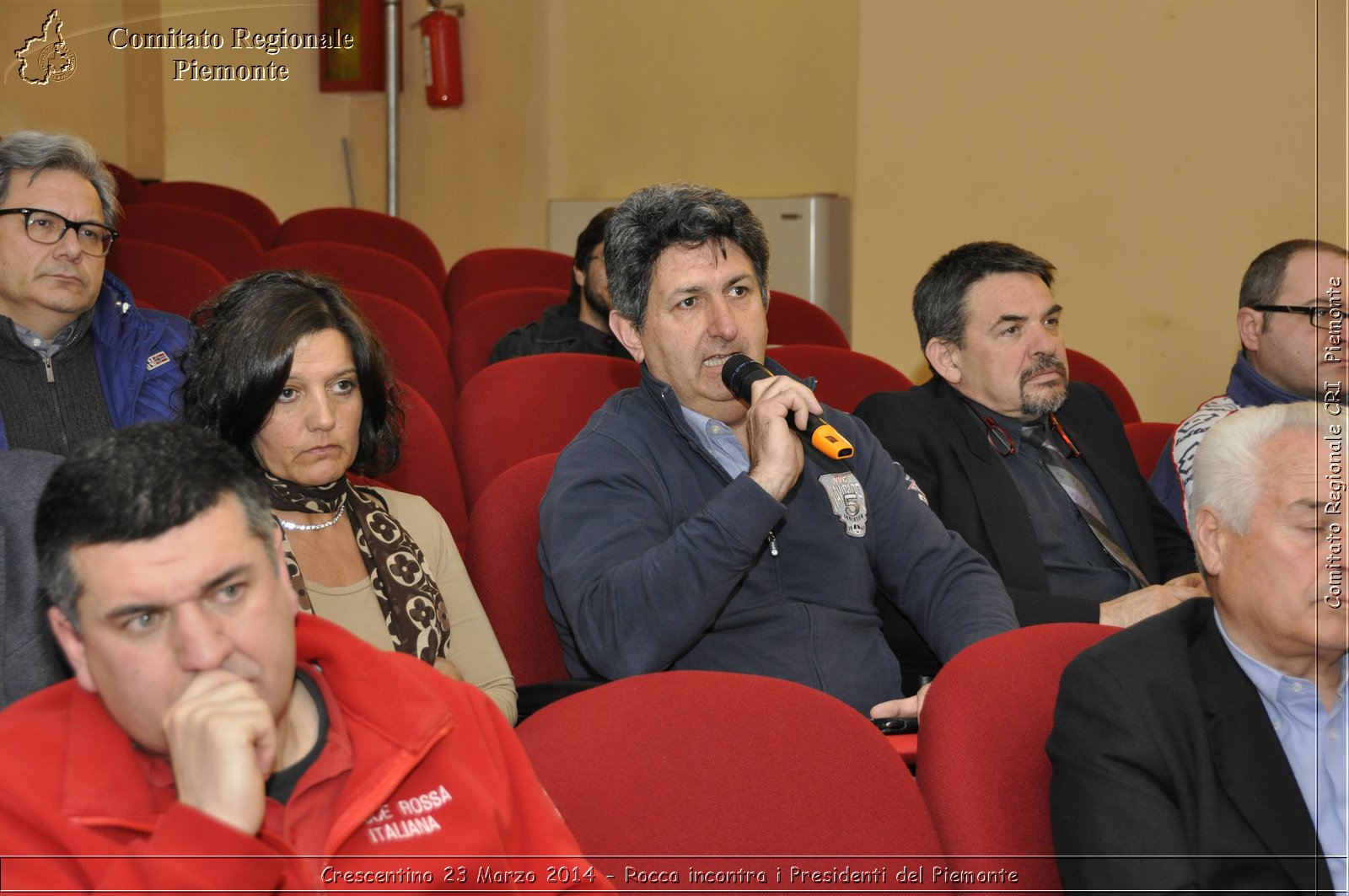 Crescentino 23 Marzo 2014 - Rocca incontra i Presidenti del Piemonte - Comitato Regionale del Piemonte