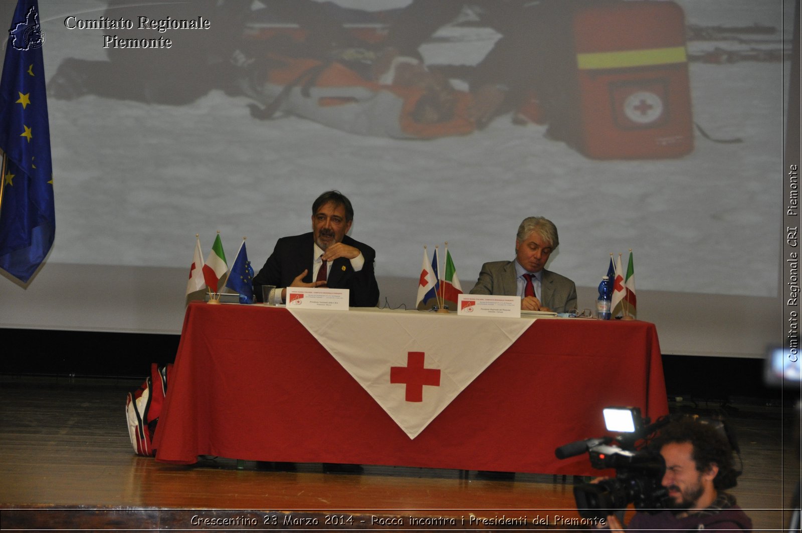 Crescentino 23 Marzo 2014 - Rocca incontra i Presidenti del Piemonte - Comitato Regionale del Piemonte