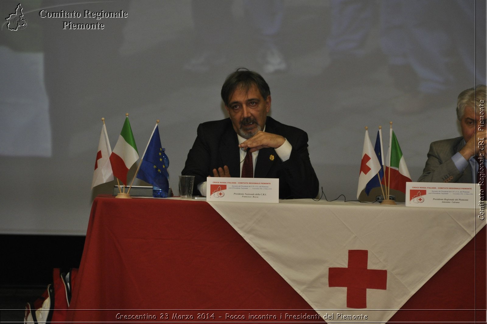 Crescentino 23 Marzo 2014 - Rocca incontra i Presidenti del Piemonte - Comitato Regionale del Piemonte