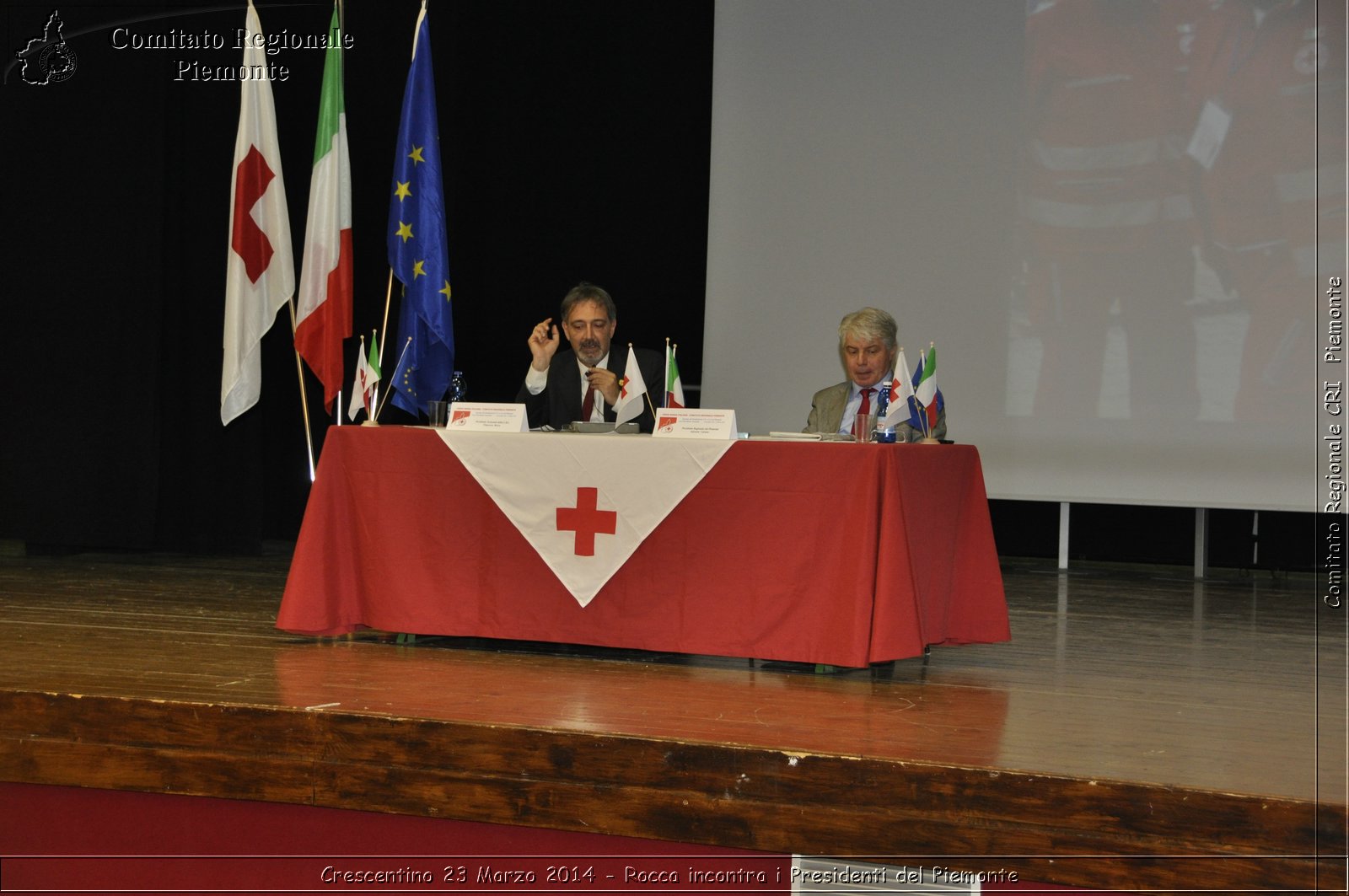 Crescentino 23 Marzo 2014 - Rocca incontra i Presidenti del Piemonte - Comitato Regionale del Piemonte