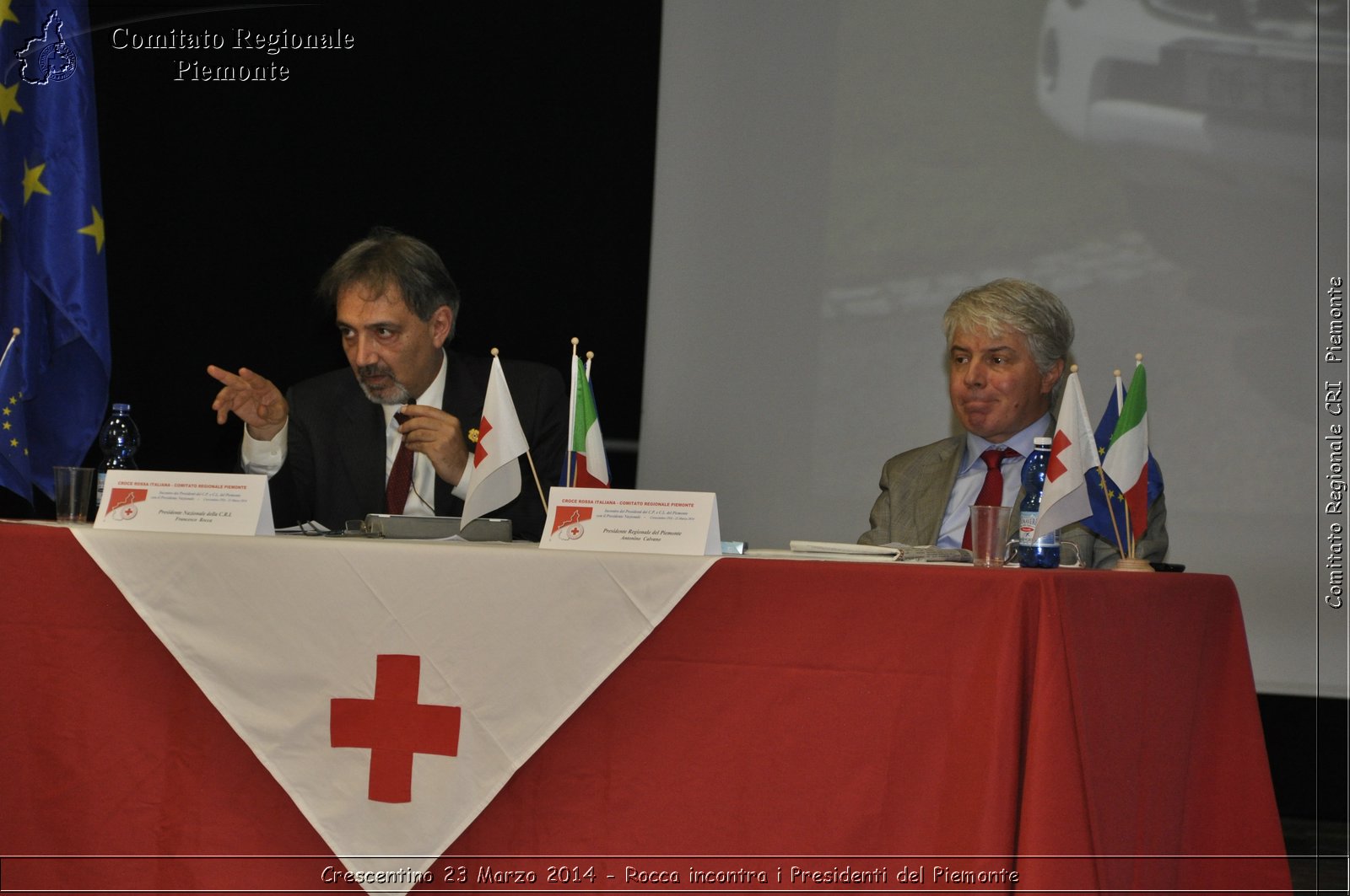 Crescentino 23 Marzo 2014 - Rocca incontra i Presidenti del Piemonte - Comitato Regionale del Piemonte