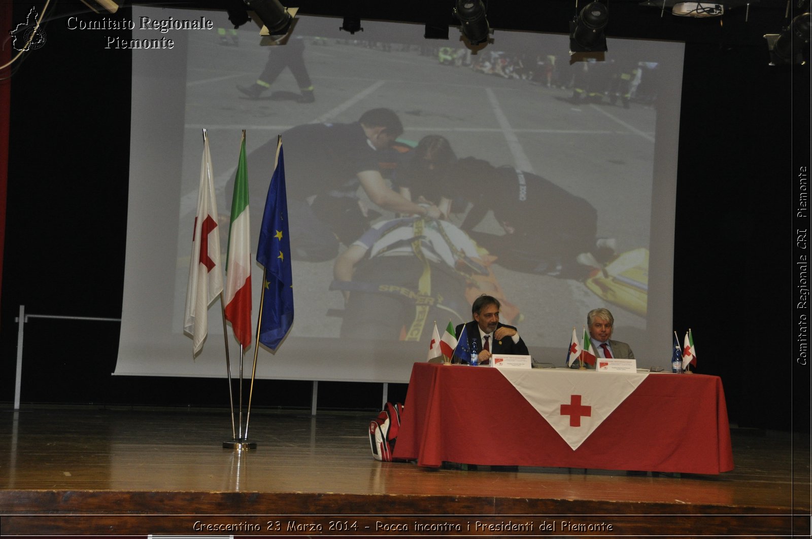 Crescentino 23 Marzo 2014 - Rocca incontra i Presidenti del Piemonte - Comitato Regionale del Piemonte