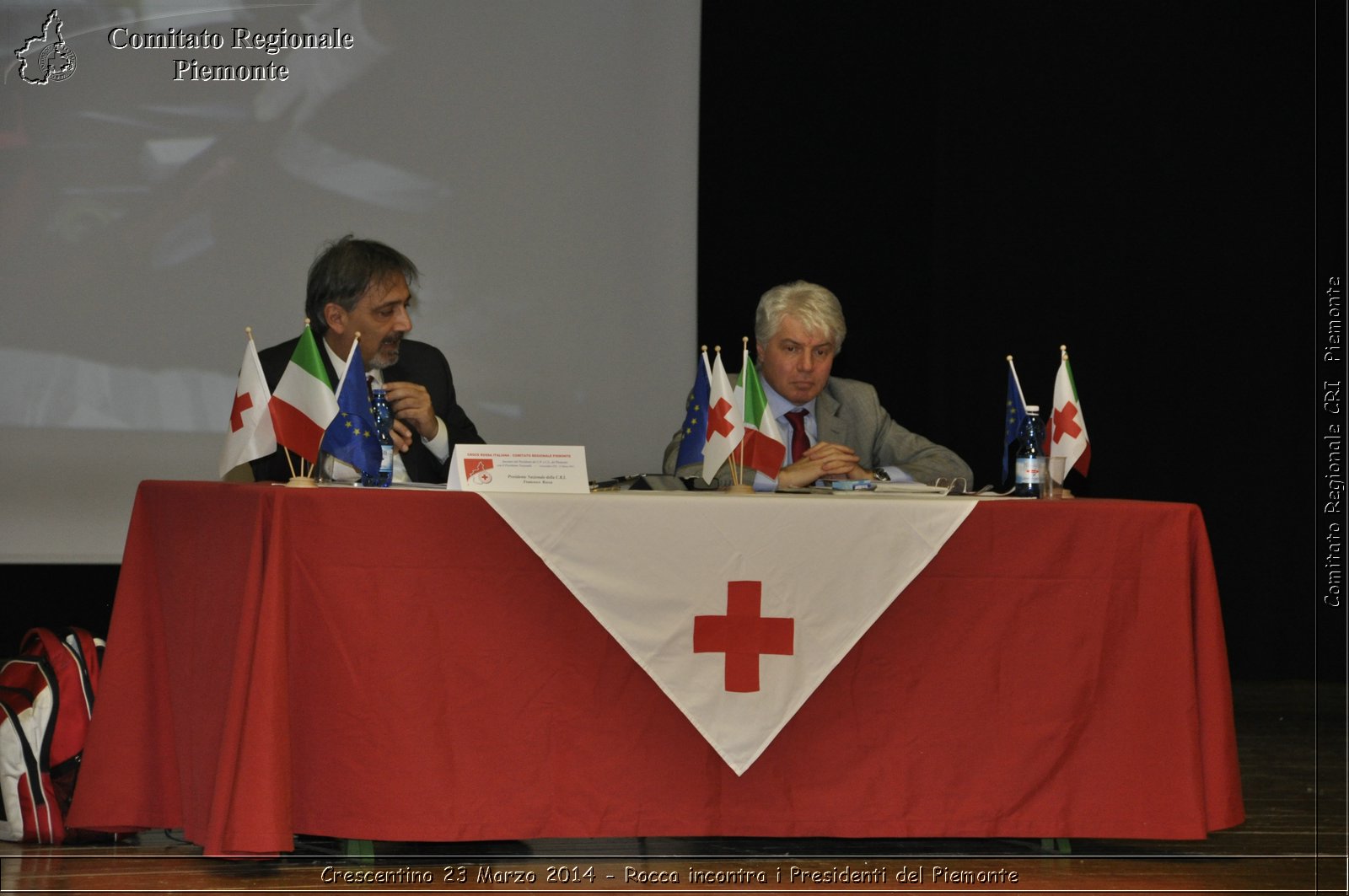 Crescentino 23 Marzo 2014 - Rocca incontra i Presidenti del Piemonte - Comitato Regionale del Piemonte