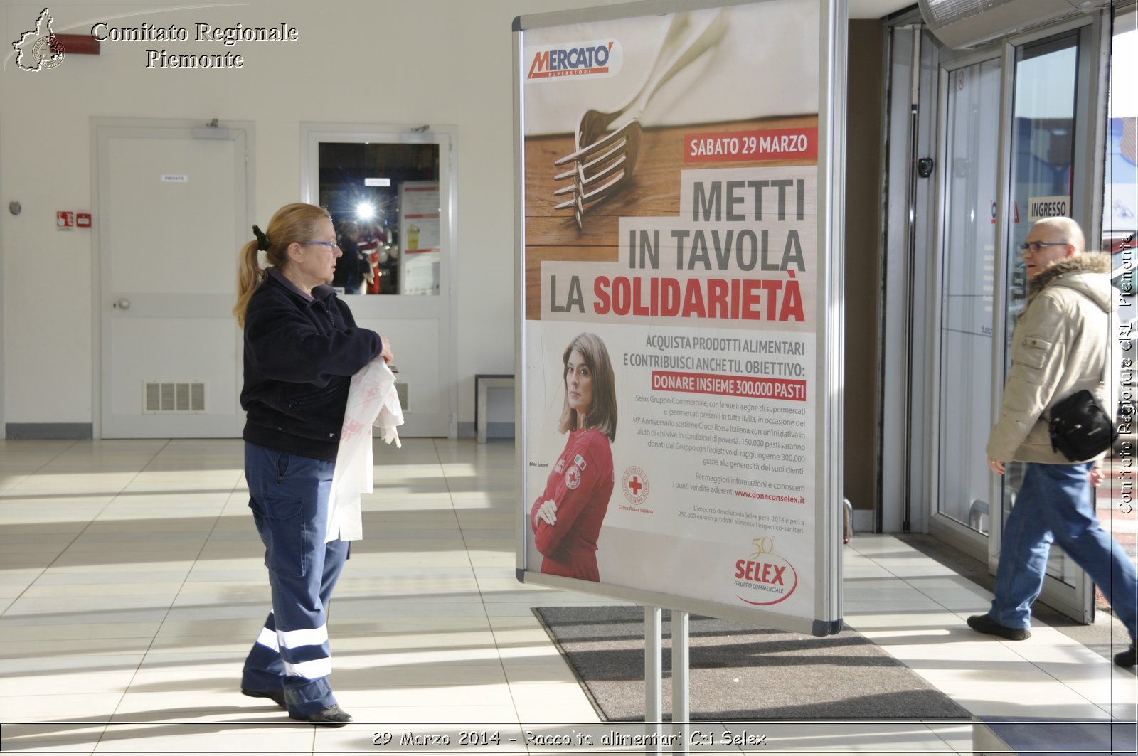 29 Marzo 2014 - Raccolta alimentari Cri Selex - Comitato Regionale del Piemonte