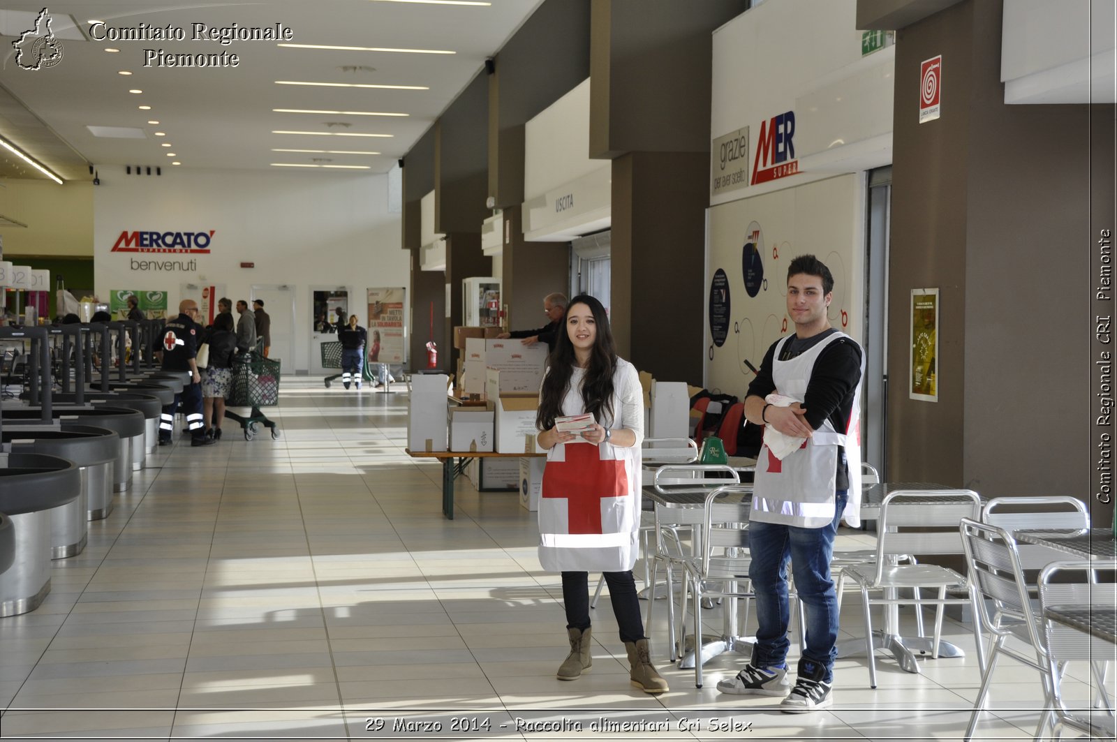 29 Marzo 2014 - Raccolta alimentari Cri Selex - Comitato Regionale del Piemonte