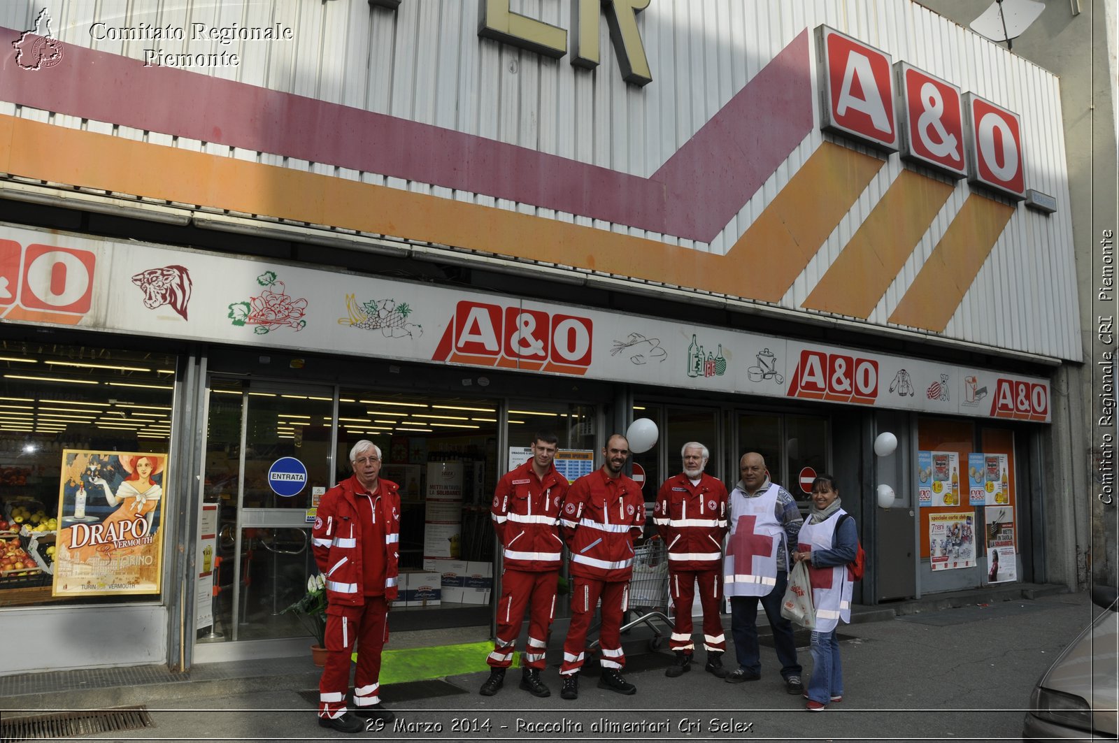 29 Marzo 2014 - Raccolta alimentari Cri Selex - Comitato Regionale del Piemonte