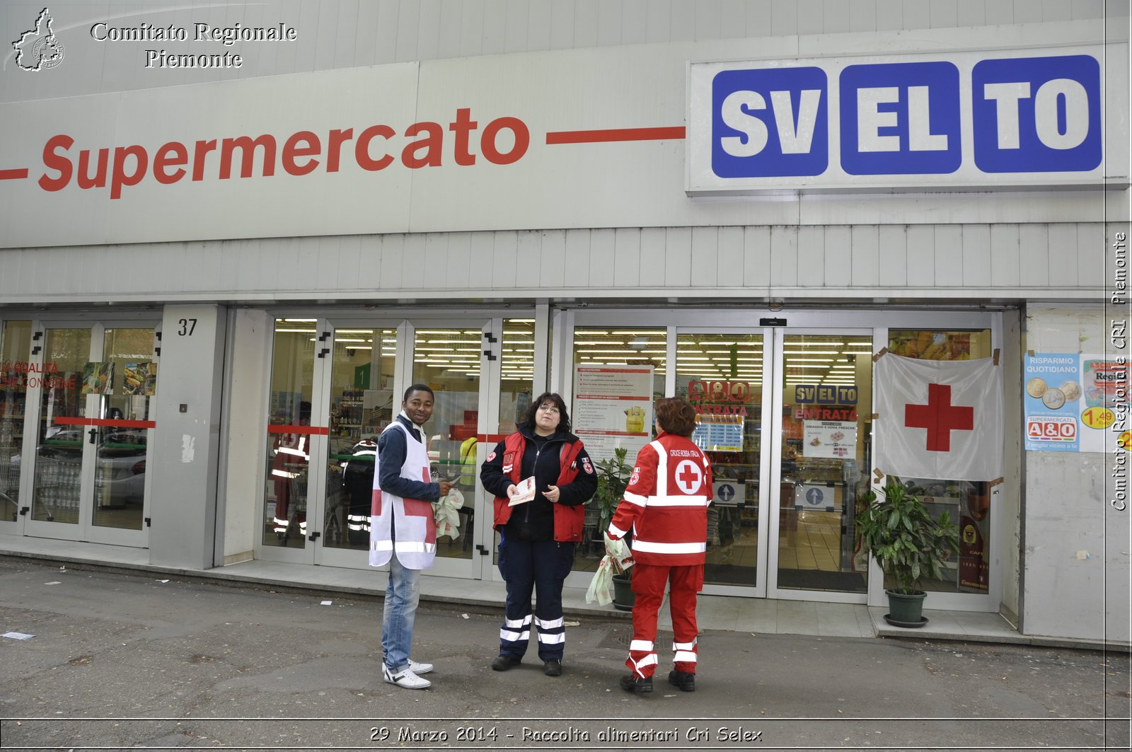 29 Marzo 2014 - Raccolta alimentari Cri Selex - Comitato Regionale del Piemonte