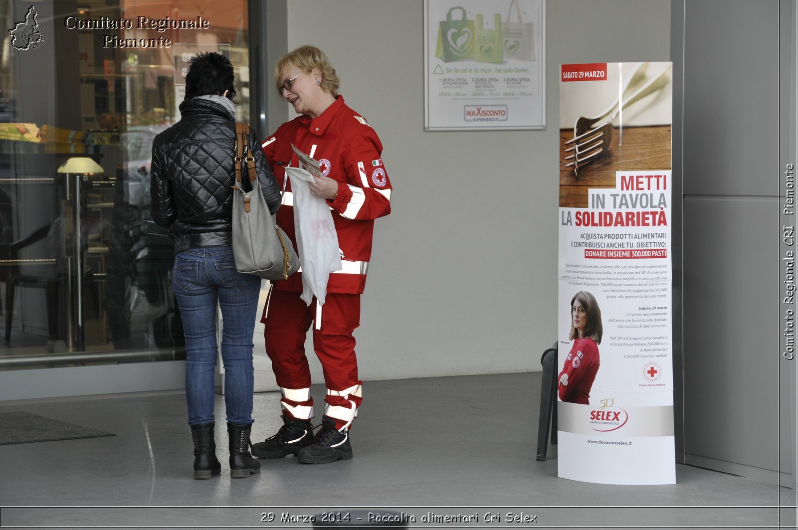 29 Marzo 2014 - Raccolta alimentari Cri Selex - Comitato Regionale del Piemonte