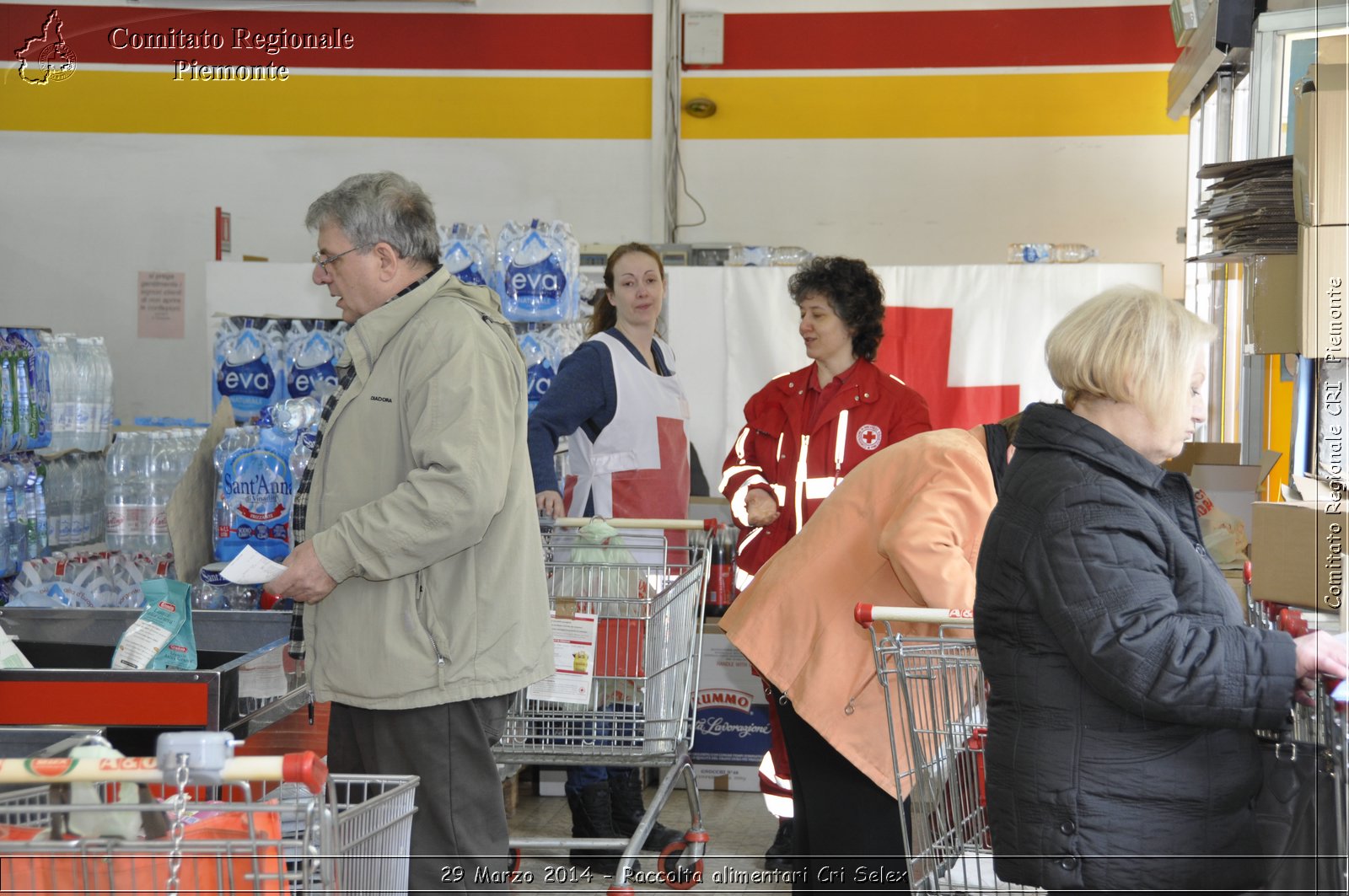 29 Marzo 2014 - Raccolta alimentari Cri Selex - Comitato Regionale del Piemonte