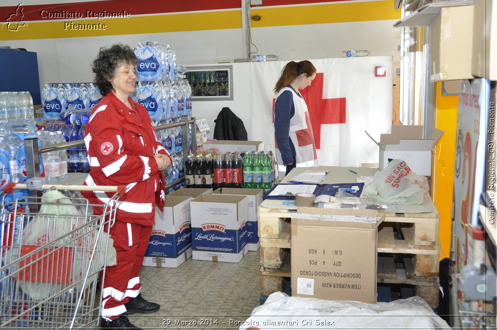 29 Marzo 2014 - Raccolta alimentari Cri Selex - Comitato Regionale del Piemonte