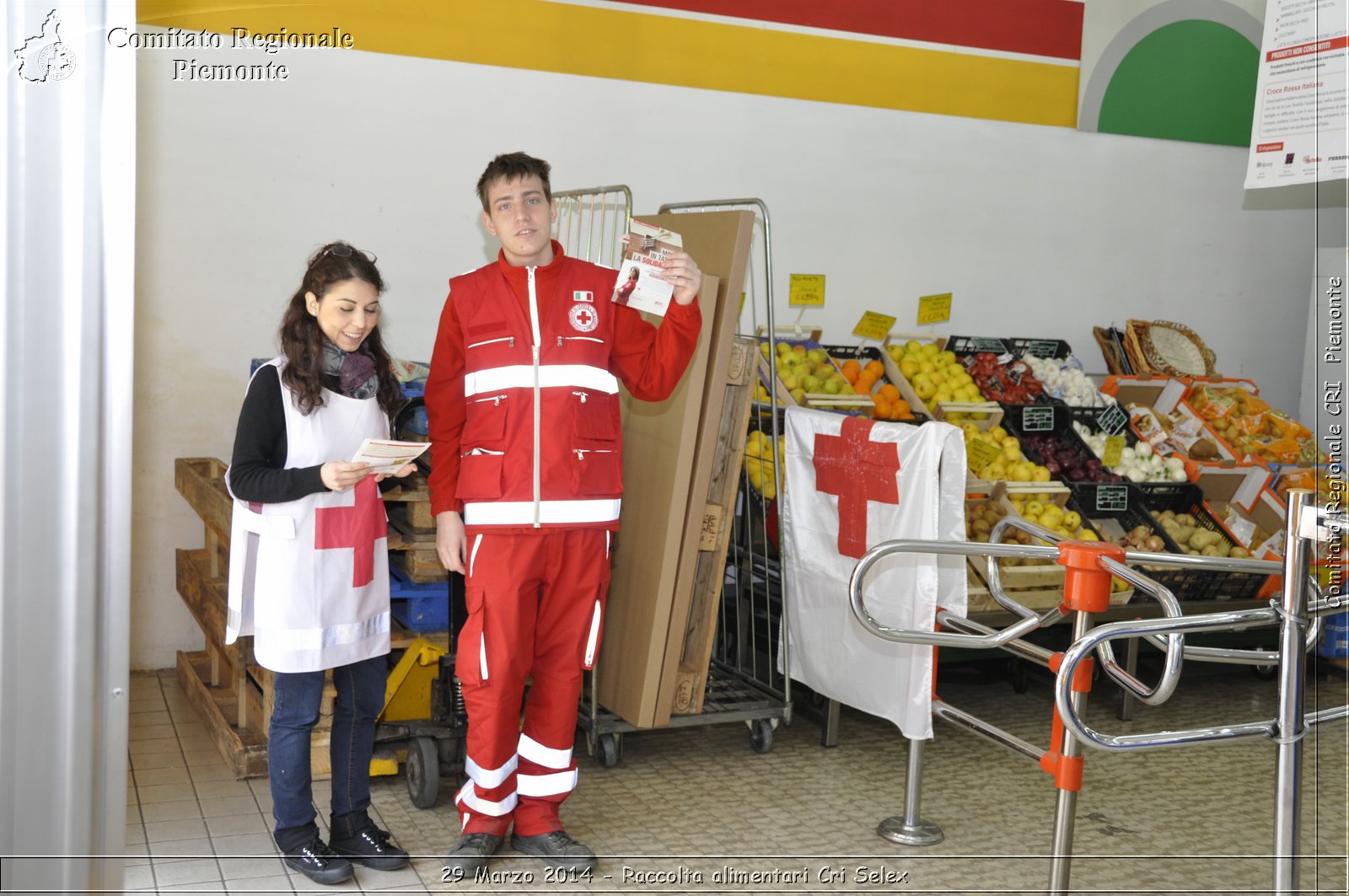 29 Marzo 2014 - Raccolta alimentari Cri Selex - Comitato Regionale del Piemonte